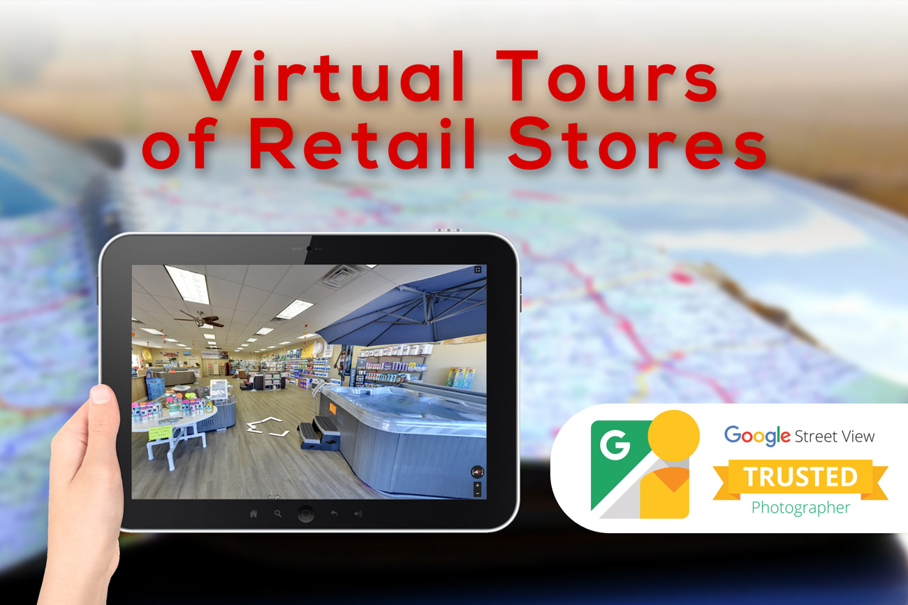 RETAIL STREET VIEW VIRTUAL TOURS Retail Services Virtual Tours - Make it Active, LLC